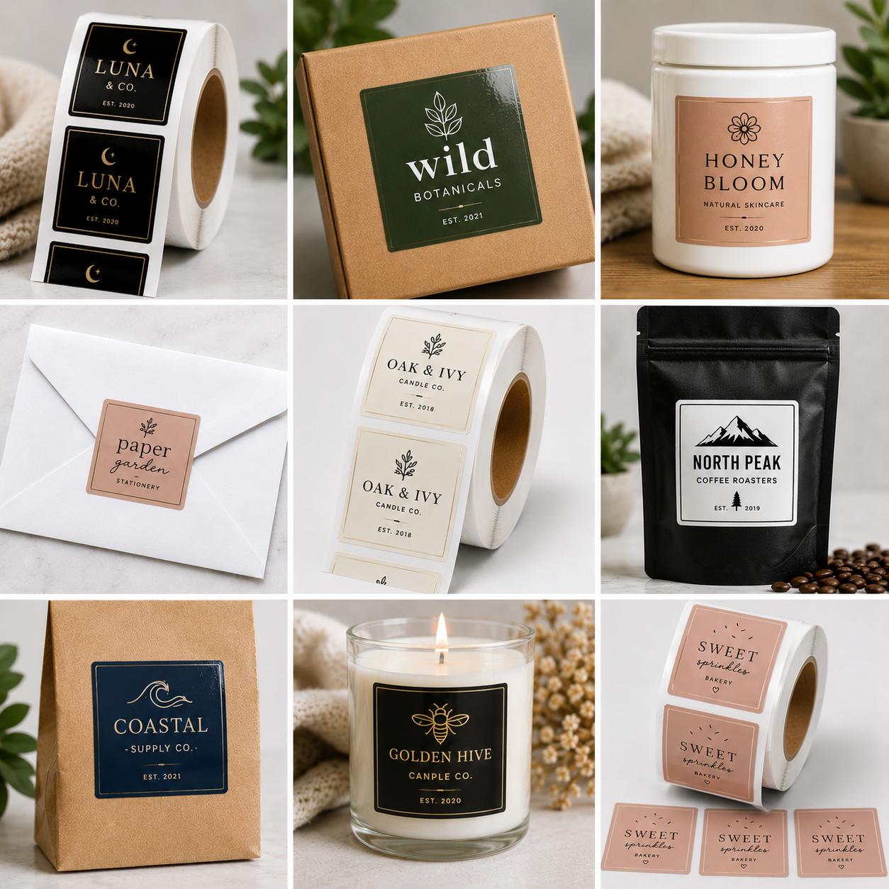Square Labels